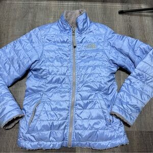 The North Face Girls' Reversible Mossbud Swirl Jacket